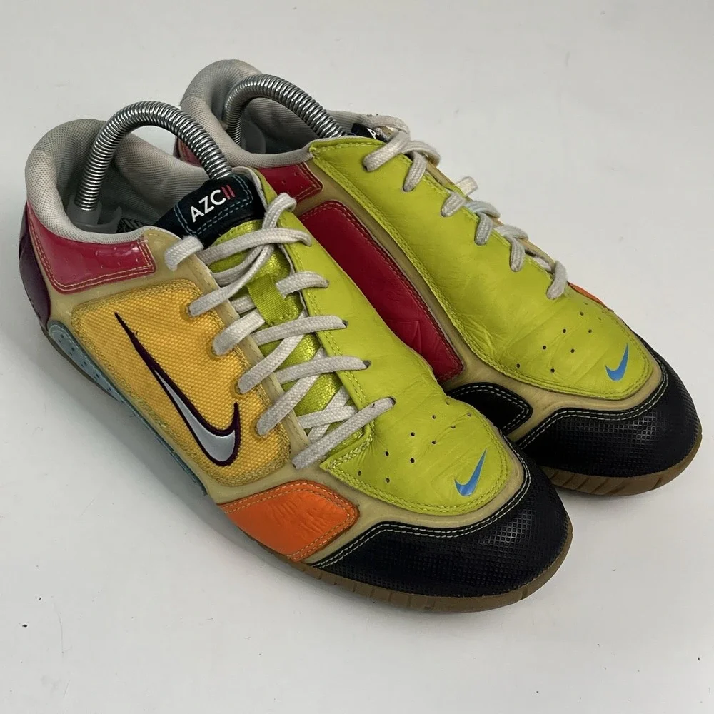 Nike 5 Air Zoom Control AZC II Shoes Mens Size 8.5 Multicolor Soccer 333678-705